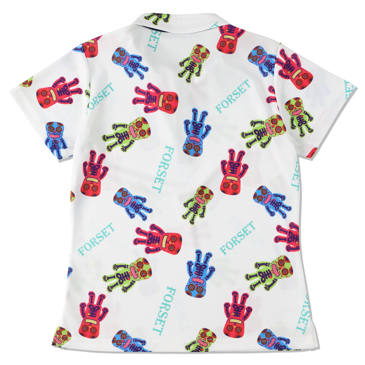フォルセット FOREST ゴルフウェア フォルセットパターン ポロシャツ S ウィメンズ フォルセットパターンポロシャツ｜FORSET ONLINE STORE